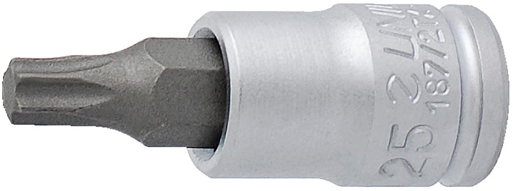 Screwdriver Socket with TX Profile 1/4" image 0