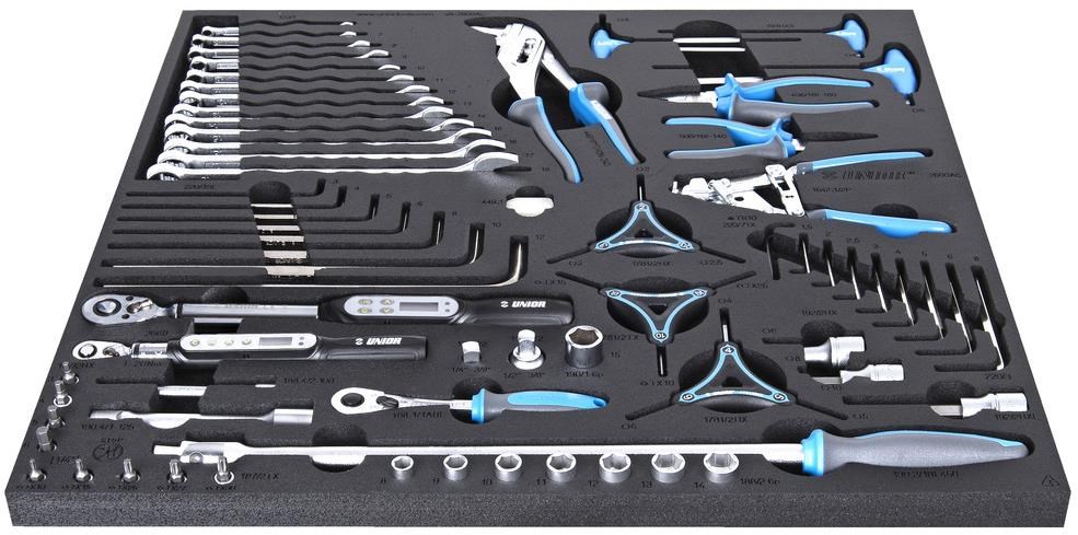 Unior Set Of Tools In Tray 4 For 2600A and 2600C - Torque Tools and Pliers product image