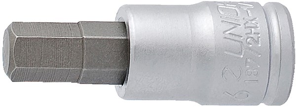 Unior Hexagonal Screwdriver Socket 1/4"