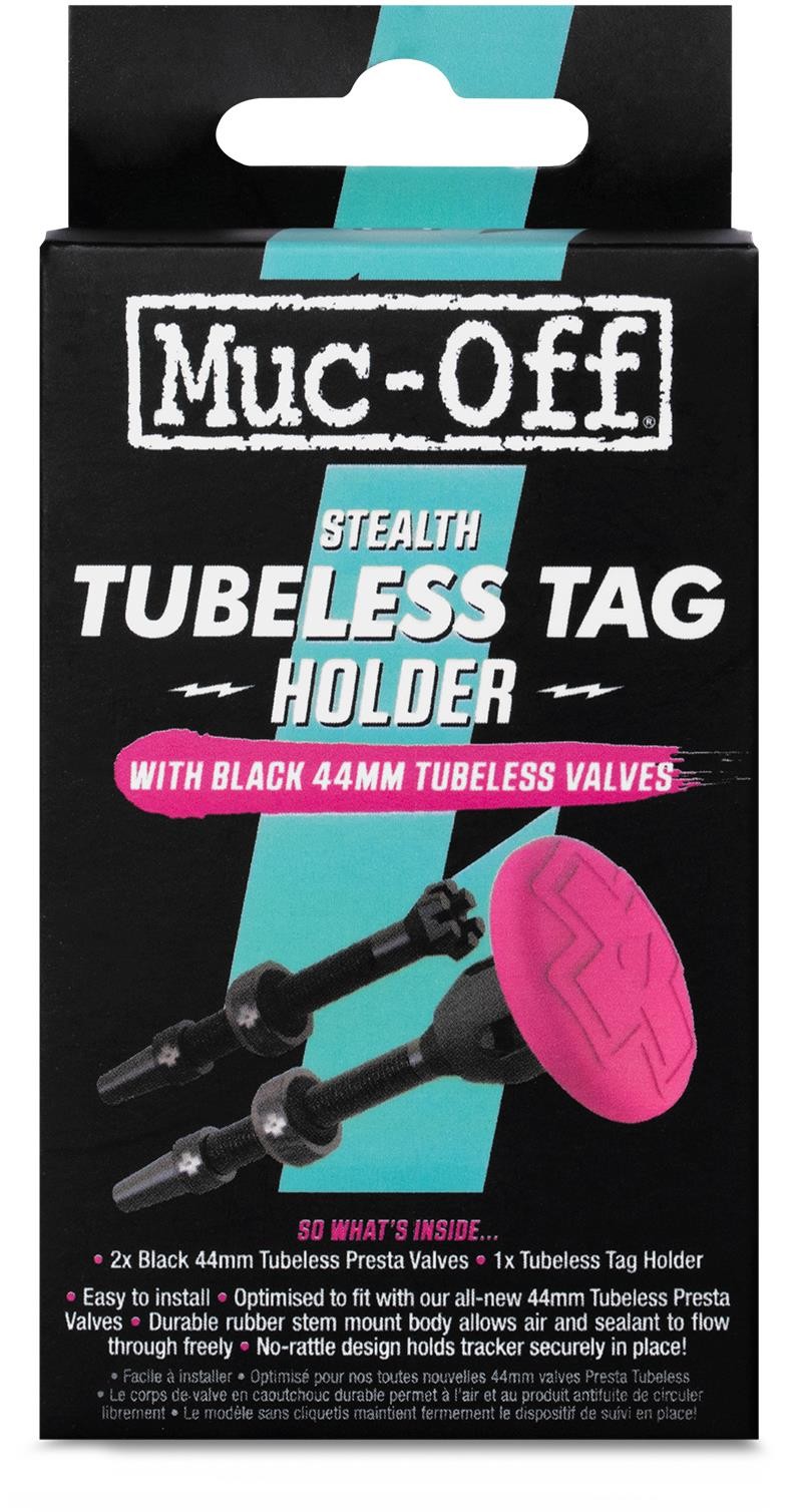 Tubeless Tag Holder & 44mm Valves image 0