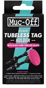 Muc-Off Tubeless Tag Holder & 44mm Valves