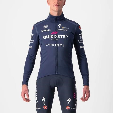 Castelli Quick-Step Alpha Vinyl Pro Team Perfetto RoS Long Sleeve Cycling Jacket product image