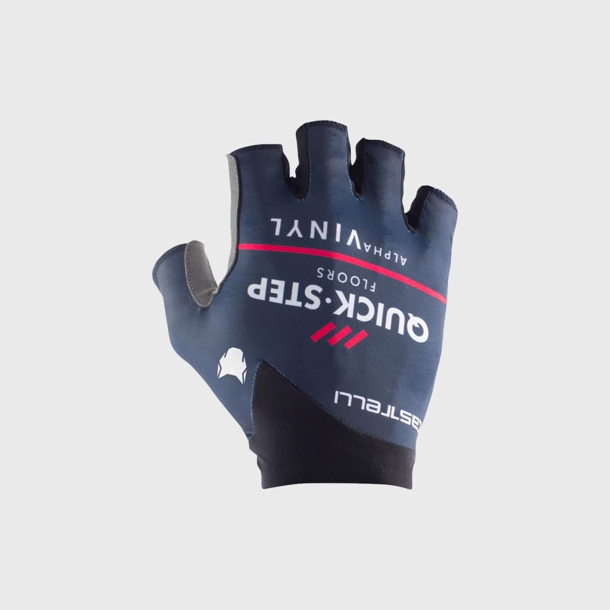 Castelli Quick-Step Alpha Vinyl Pro Team Competizione 2 Mitts Short Finger Gloves product image