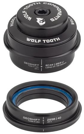 Wolf Tooth Performance Geoshift Angle Headset 2 Degree EC44/28.6 Upper, ZS56/40 Lower / Head Tube product image