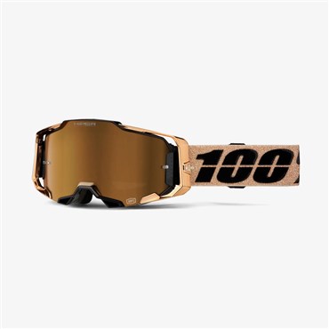 100% Armega MTB Cycling Goggles - HiPER Bronze Lens
