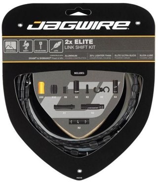 Jagwire Elite 2X Link Gear Cable Kit