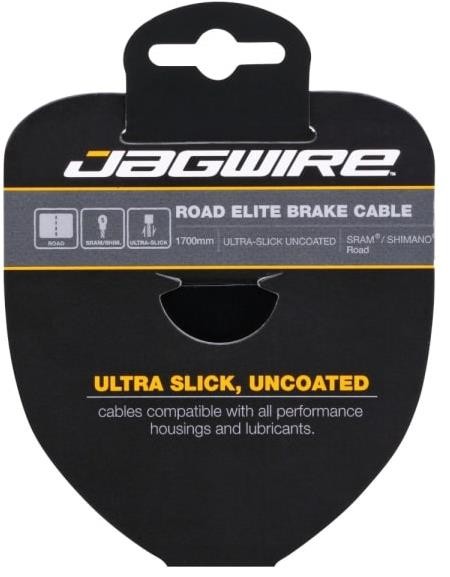 Road Elite Brake Inner Pear Cable Elite Polished Slick Stainless image 0