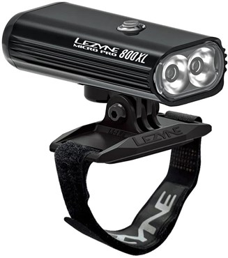 Lezyne Helmet Micro Drive Pro 800XL LED USB Rechargeable Light