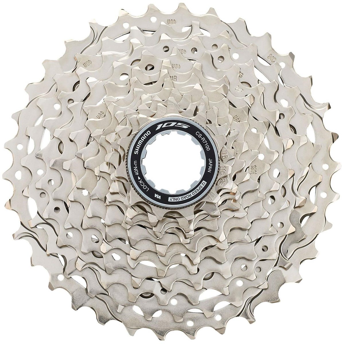 Shimano CS-R7100 105 12-speed Cassette product image