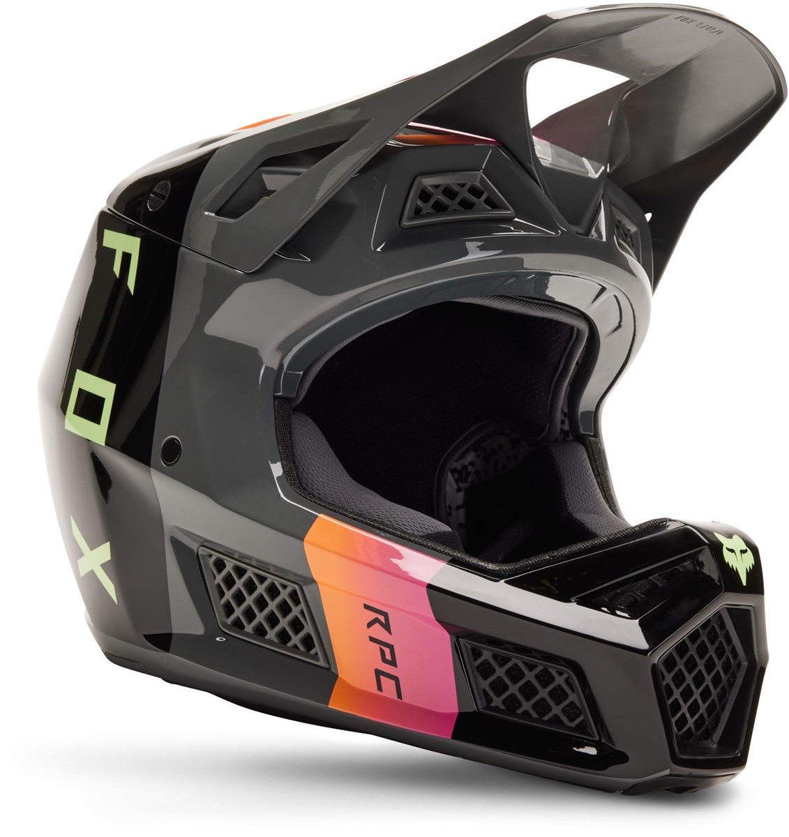 Fox Clothing Rampage Pro Carbon REEZ Mips Full Face MTB Cycling Helmet ...