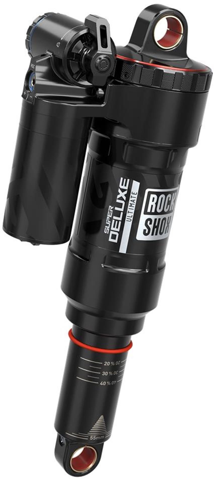 RockShox Super Deluxe Ultimate RC2T Rear Shock - Linear Air, 0 Neg/... | bagdæmper