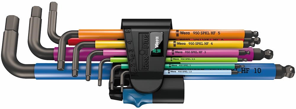 Wera 950/9 Hex-Plus L-Key Set BlackLaser With Holding Function product image