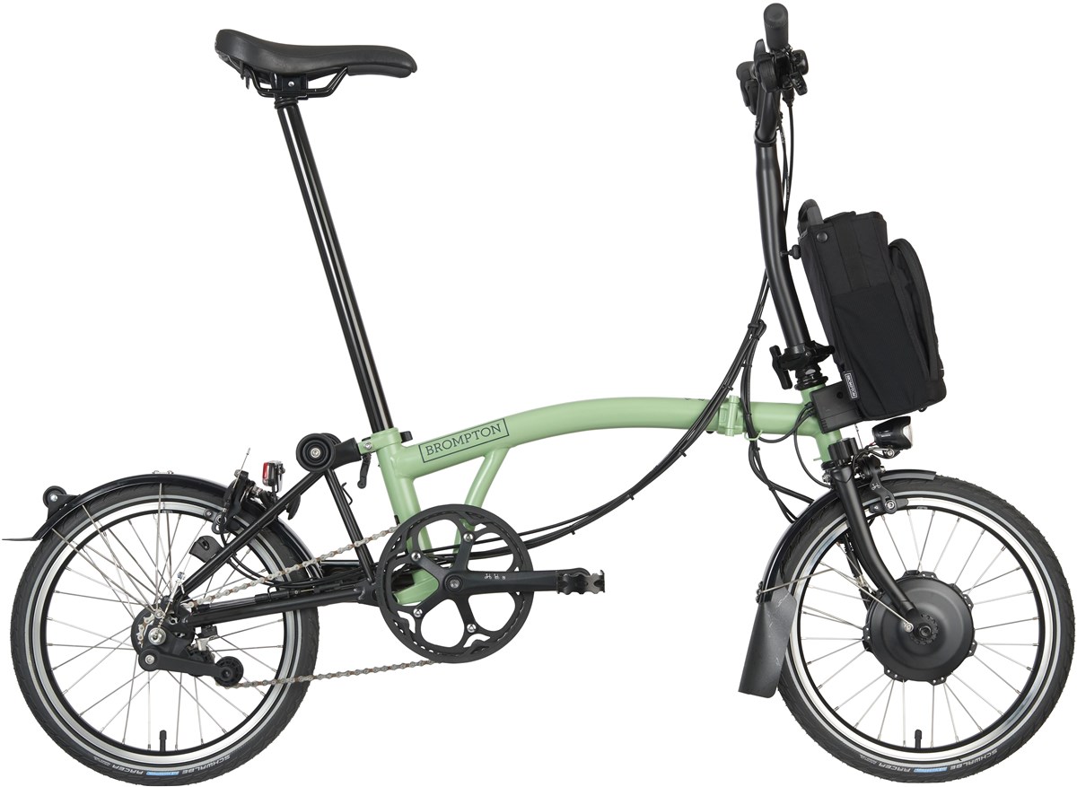 Brompton Electric C Line Explore - Mid Handlebar 2023 - Electric Folding Bike product image
