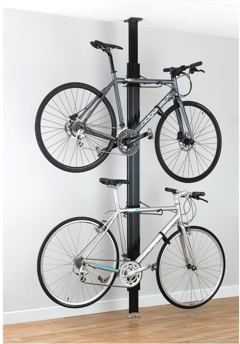 Gear Up BUA Aluminium Floor-to-Ceiling 2 To 4-bike Rack product image
