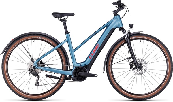 Cube Nuride Hybrid Perf 625 All Road Trapeze 2023 - Electric Hybrid Bike