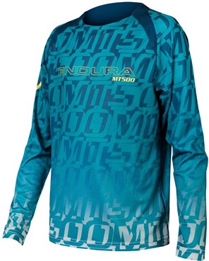 Endura MT500 Kids Long Sleeve Print Jersey LTD