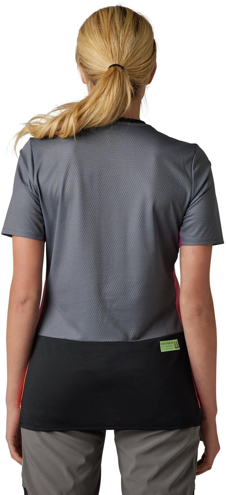 Defend Race Womens Short Sleeve Cycling Jersey image 2