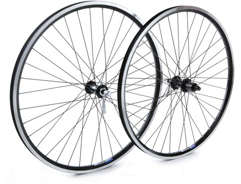 Tru-Build 26" Front MTB Wheel Mach1 MX26 Rim Double Wall 36H QR CNC Sidewalls