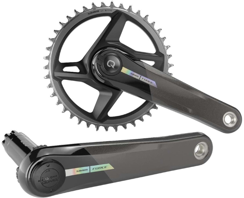 Force D2 1x Road Power Meter Spindle DUB 40T Chainset image 1