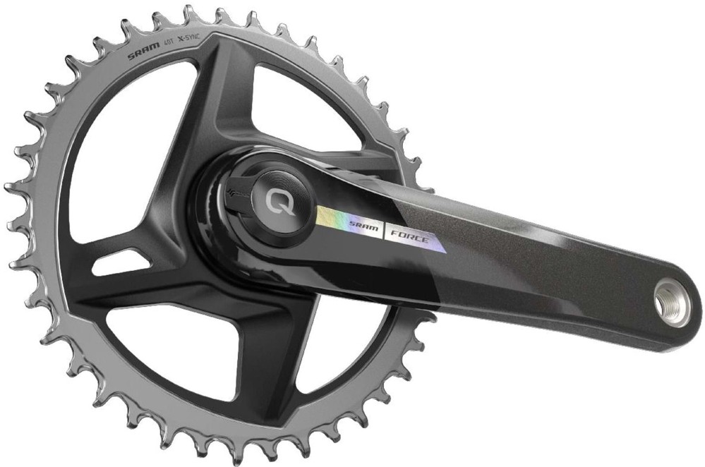 Force D2 1x Road Power Meter Spindle DUB 40T Chainset image 2