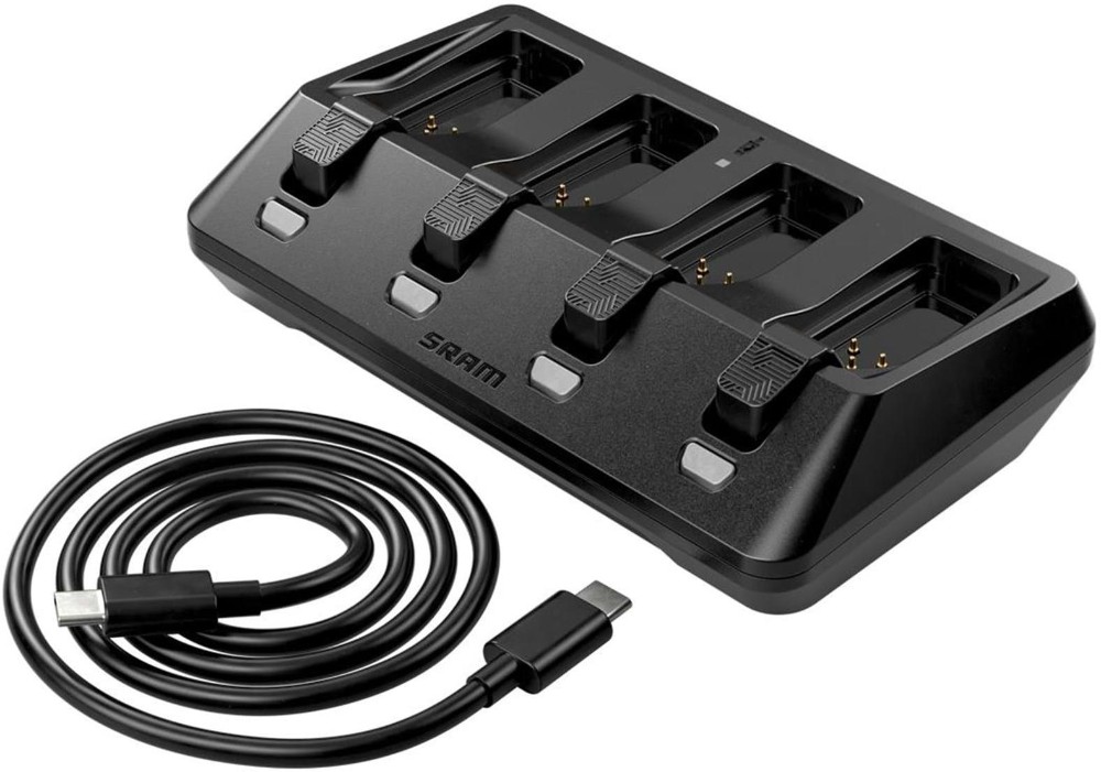 AXS Battery Base Charger 4-Ports - Including USB-C Cord image 0