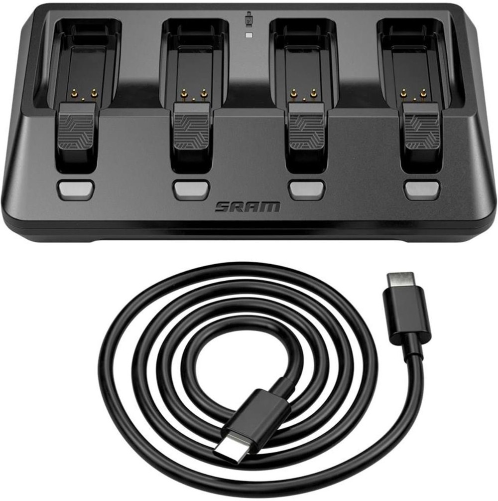 AXS Battery Base Charger 4-Ports - Including USB-C Cord image 1