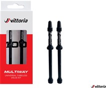 Vittoria Multiway Tubeless Valve Alloy - Pack of 2