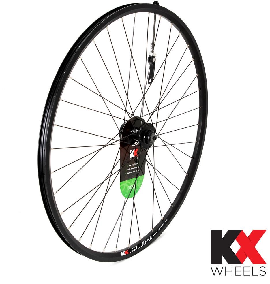 KX Wheels Hybrid Doublewall Q/R Disc Brake Front 700c Wheel product image