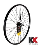 KX Wheels MTB Singlewall Q/R Screw On Rim Brake Rear 26" Wheel