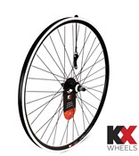 KX Wheels MTB Doublewall Q/R Screw On Rim Brake Rear 29" Wheel