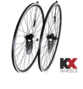 KX Wheels Pro Road Q/R Sealed Bearing 10-11 Speed 700c Wheelset