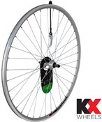 KX Wheels Road Doublewall Q/R Screw On Rim Brake Rear 700c Wheel
