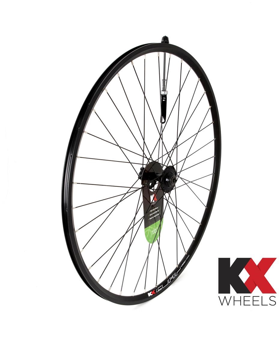 KX Wheels Road Doublewall Q/R Disc Brake Front 700c Wheel product image