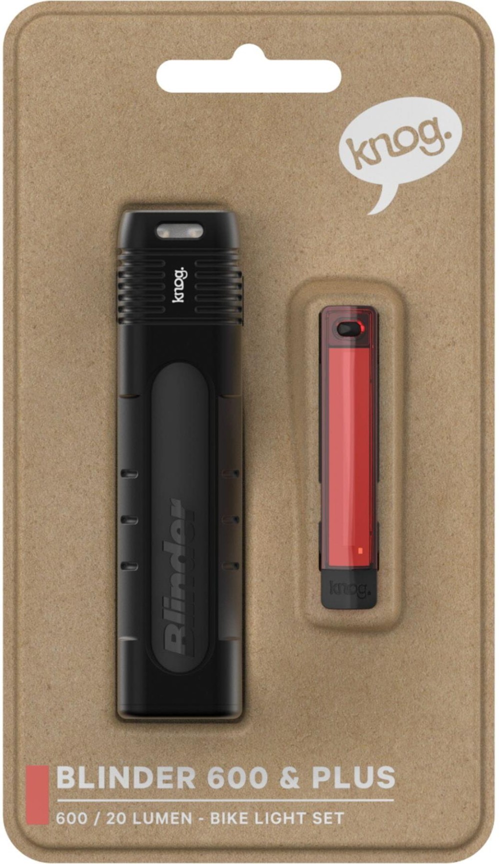 Blinder Pro 600 & Plus 20 USB Rechargeable Bike Light Set image 0