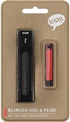 Knog Blinder Pro 600 & Plus 20 USB Rechargeable Bike Light Set