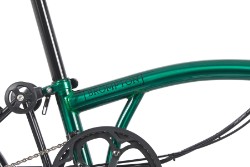 Electric P Line Urban - High Handlebar - Emerald Lacquer 2023 - Electric Folding Bike image 5