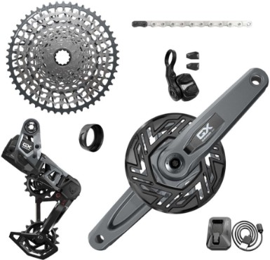SRAM GX Eagle T-Type E-MTB 104BCD Transmission AXS Groupset