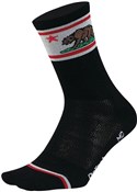 Defeet Aireator 6" California Bear Socks