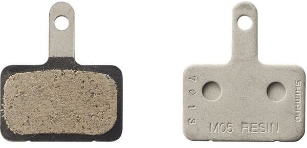 Shimano M05 Steel Back Resin Disc Pads and Spring Pair