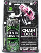 Muc-Off Bike Chain Cleaner Kit - Bio Chain Cleaner 400ml and Chain Doc