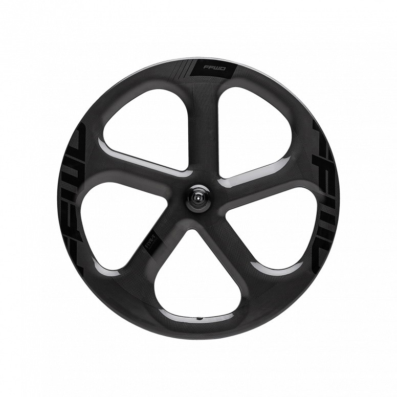5 Spoke Track Tubular 1K SKF Carbon Front  Road Wheel image 0