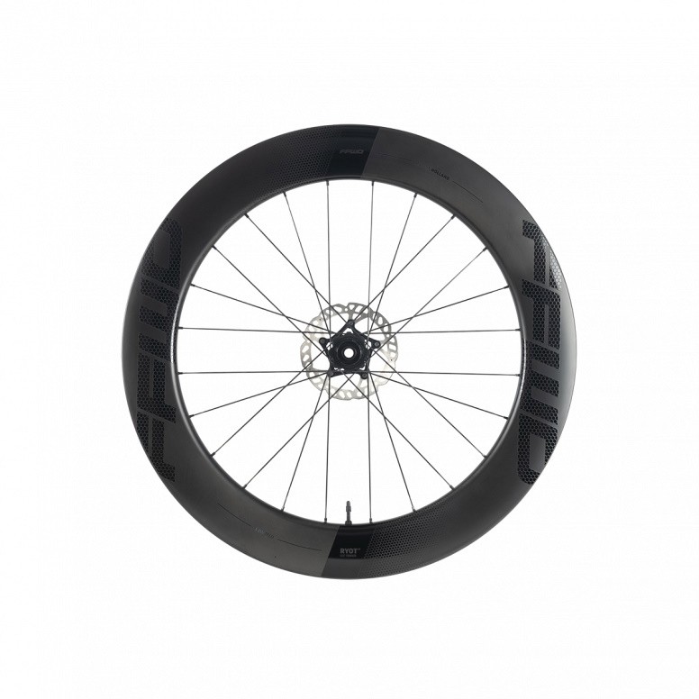 RYOT77 FCC Carbon Clincher Disc Brake Front Road Wheel image 0