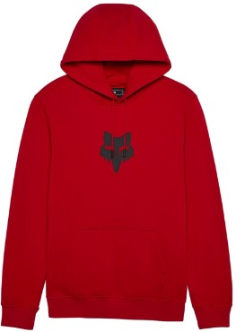 Fox Clothing Fox Head Pull Over Fleece Hoodie