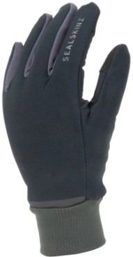 Image of Sealskinz Gissing Waterproof All Weather Lightweight Long Finger Gloves with Fusion Control