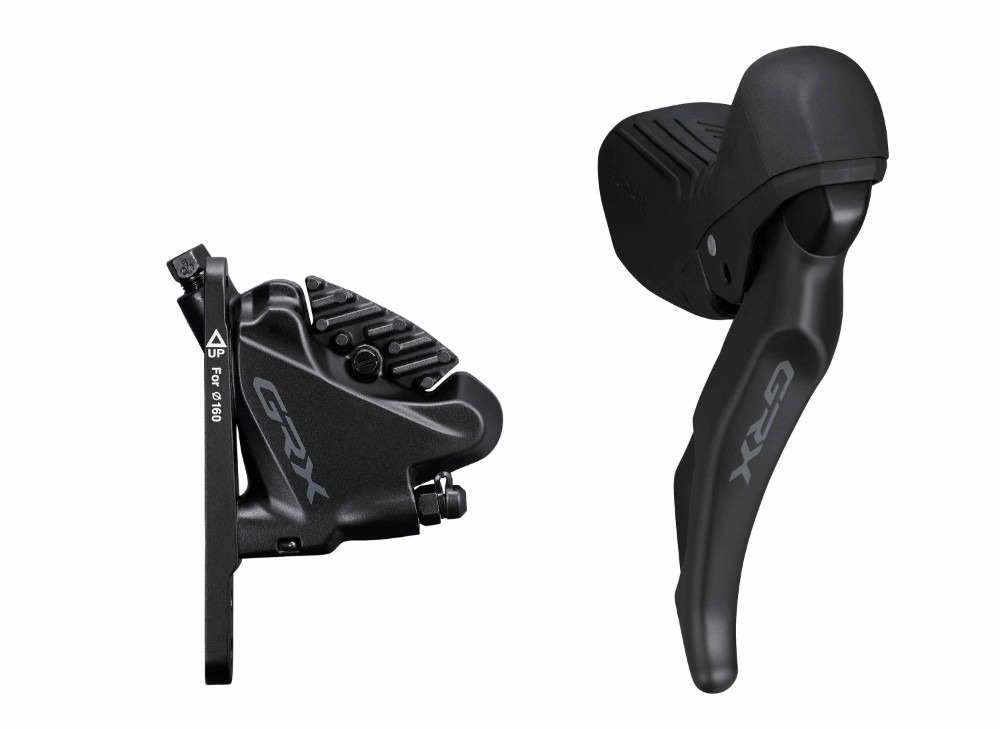 BL-RX610 GRX Hydraulic Disc Brake Lever Bled with BR-RX400 Calliper image 0