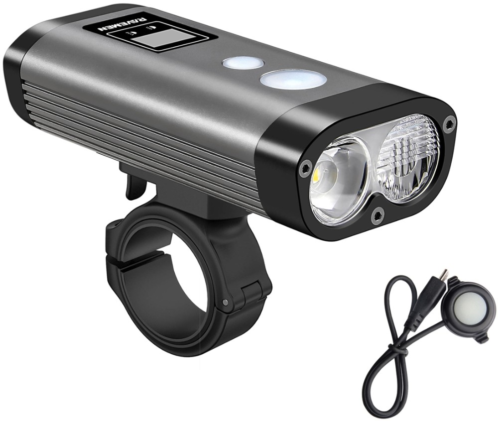 PR1400 USB Rechargeable DuaLens Front Light with Remote image 0