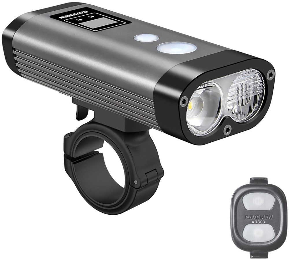 PR2000 USB Rechargeable DuaLens Front Light with Remote image 0