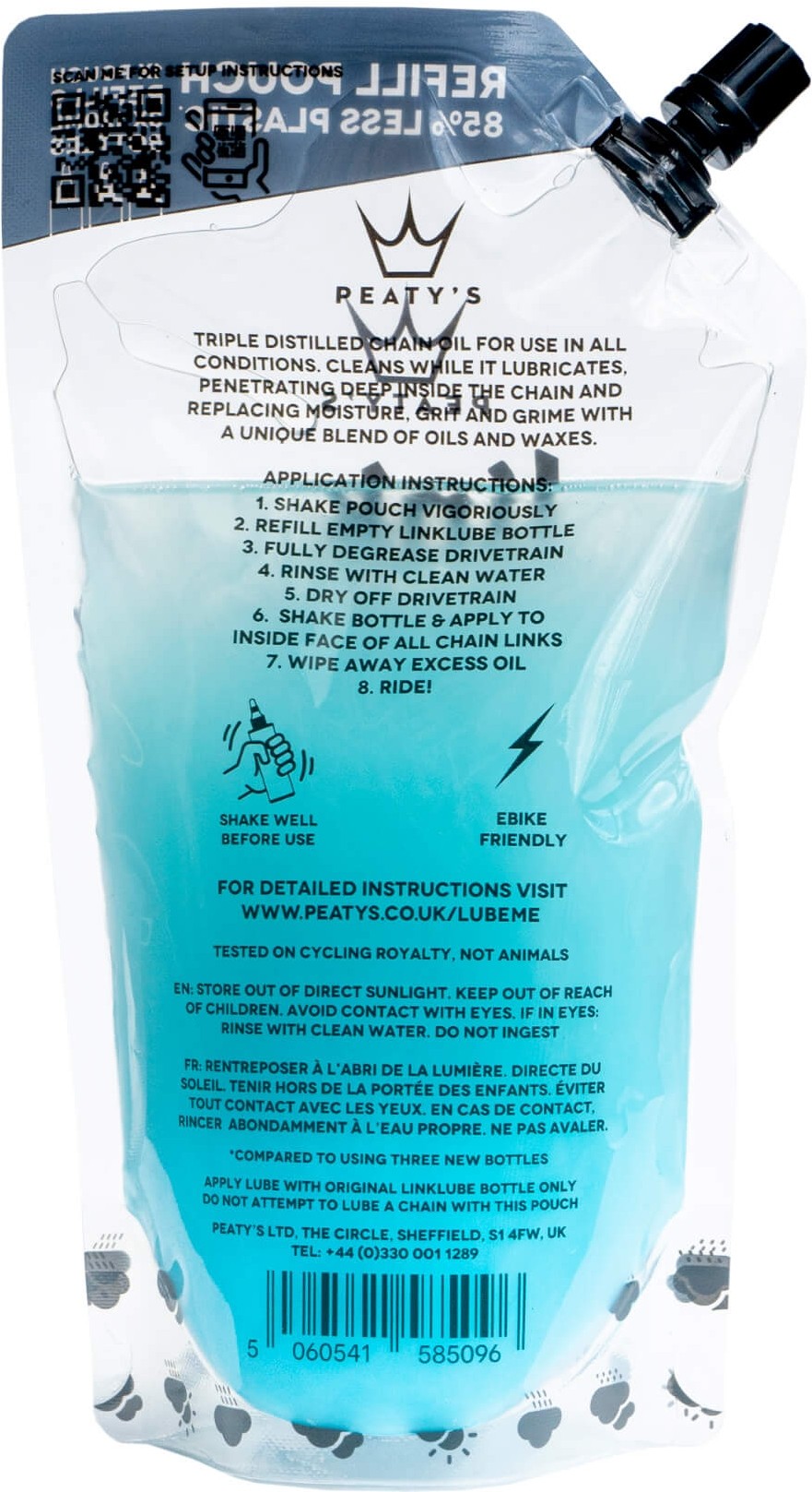 LinkLube All-Weather Refill Pouch 360ml image 1