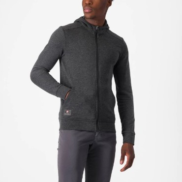 Castelli Milano 2 Full Zip Fleece Hoodie