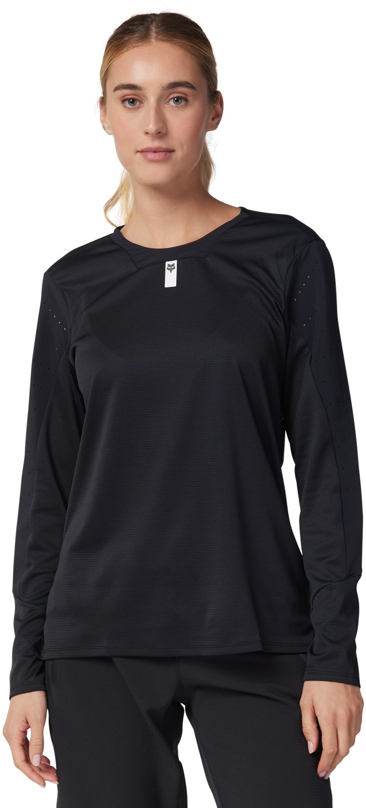 Defend Womens Long Sleeve MTB Jersey image 2